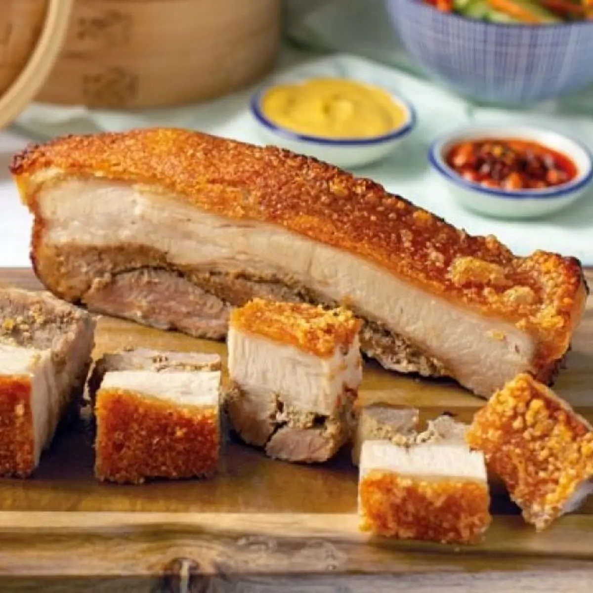 Crispy Roasted Pork Belly 火肉
